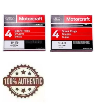 8+ bujías Platinum Motorcraft para Ford Crown Victoria 2008 4,6 L SP479 Foto 1 de 2