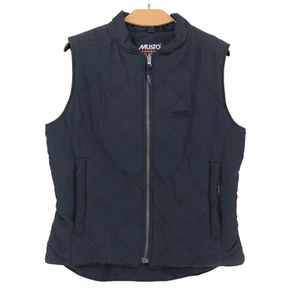 MUSTO Chaleco De Mujer Con Cremallera Completa Talla UK:14; EU:42 - L - Imagen 1 de 8