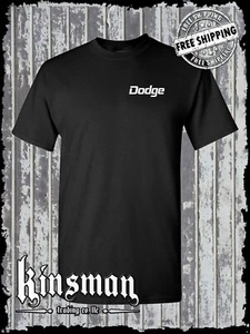 Dodge Logo Crest T-Shirt - Official Licensed Product - Picture 1 of 14