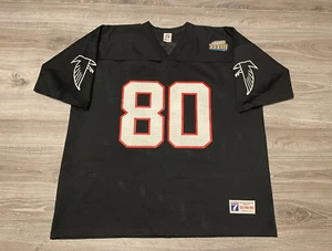 Tony Martin #80 Atlanta Falcons NFL Super Bowl XXXIII 33 Logo 7 Jersey Size 2XL - Picture 1 of 9