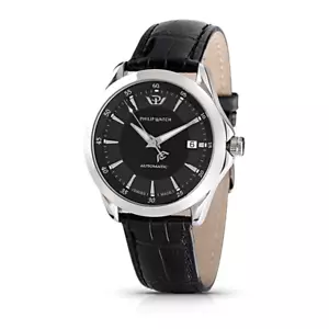 Orologio Philip Uomo Nero Swiss Made 8221165025 - Foto 1 di 2