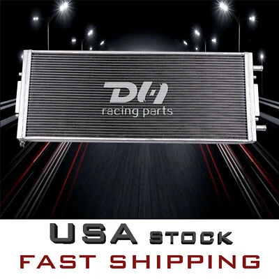 Intercooler de aluminio 34x13,5x2,25" intercambiador de calor sobrealimentador aire-agua NUEVO Foto 1 de 4