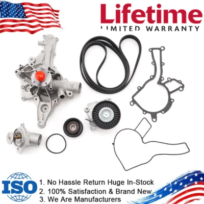 Water Pump with Gasket Kit For 1998-05 Mercedes Benz E320 CLK320 1998-2003 ML320 - Image 1 of 4