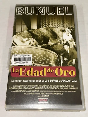La Edad de Oro L'age d'or VHS Magna Home Video Library Case Movie Bunuel Dali - Image 1 of 4