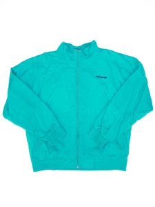 Vintage Sweatshirt Adidas Grün Full Zip Gr. L - Bild 1 von 2