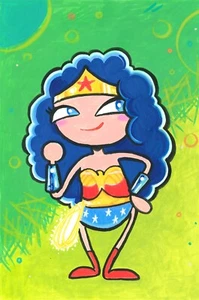 Wonder Woman 6x9 in color drawing - Picture 1 of 1