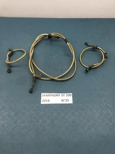 BREMSSCHLÄUCHE VORNE UND HINTEN SYM SYMPHONY ST 200 ABS 2017 2018 2019 2020 - Bild 1 von 2