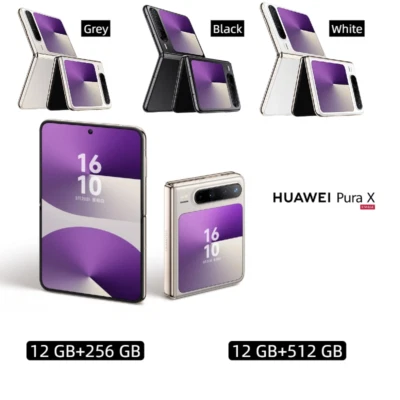  Huawei Pura X HarmonyOS 5.0.1 256GB/512GB IPX8 6.3'' Foldable Phone Original - Image 1 of 4