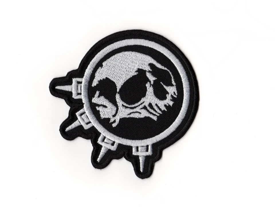 Arch Enemy Skull Sew-on Patch | Swedish Melodic Death Metal Music Band Logo - Image 1 of 1