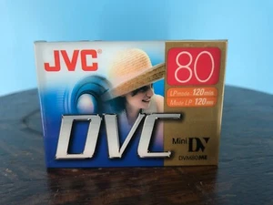 Cinta de video digital de longitud extendida JVC 80 MINUTOS MiniDV nueva - Imagen 1 de 2