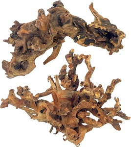 Natural Driftwood Confezione da 2 (7,5-14,5") per Decorazione Acquario, Rettile, Terrario - Foto 1 di 8