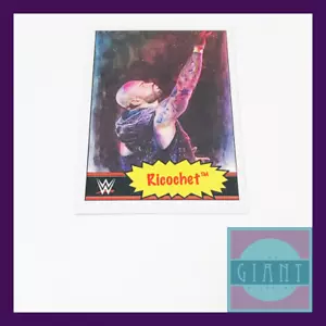 2021 Topps WWE Living Set Ricochet #30 Pro Wrestling Exclusive Trading Card - Picture 1 of 2