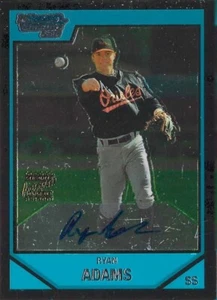 Bowman Chrome 2007 - Prospects Prospect autógrafos Ryan Adams #BC223 (AU, RC) - Imagen 1 de 2