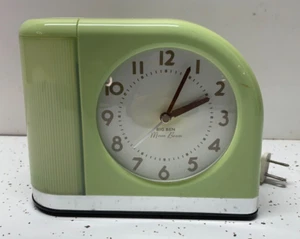 Big Ben Moon Beam Considerate Gentle Wake Alarm Clock Mint Green ~ Working! - Picture 1 of 10