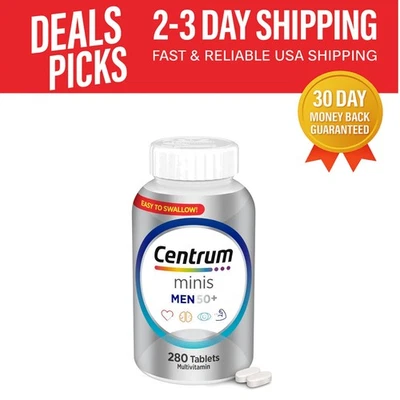 Multivitamínico masculino Doctor Recommended 50+ - 280 comprimidos para bem-estar completo - Imagem 1 de 4