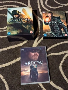 Arrow DVD Complete Series 1-8 DC Superhero TV Show Stephen Amell Action Crime - Picture 1 of 5
