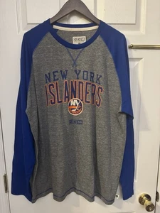 New York Islanders NHL Men’s CCM Vintage Apparel L/S Tee Shirt Size XL EUC - Picture 1 of 10