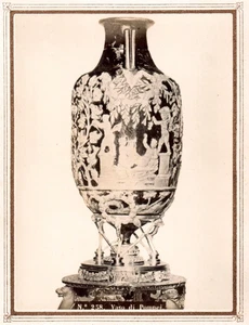 Pompei.Italie.Italia.Napoli.Naples."Vaso di Pompei" N°258. Photo Albuminée 1880. - Picture 1 of 2
