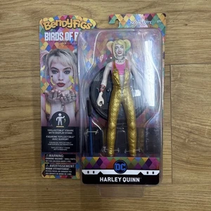 BENDYFIGS BIRDS OF PREY DC HARLEY QUINN 6.5" FIGURE NOBLE TOYS 2021 - Picture 1 of 5