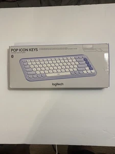 Logitech NEW Unopened Pop Icon Keys Wireless Bluetooth Keyboard Windows Or Mac - Picture 1 of 24