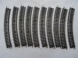 Trix Express Gleismaterial 10x 4322 Außenradius gut - Bild 1 von 3