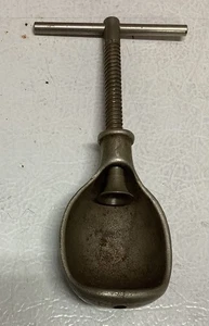 Vintage Old Metal Screw Type Nutcracker Crank Kitchen Tool Walnut Cracker - Picture 1 of 3