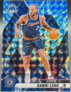 2024 Panini Mosaic - Reactive Blue Mosaic Prizm #7 Kawhi Leonard - Picture 1 of 2