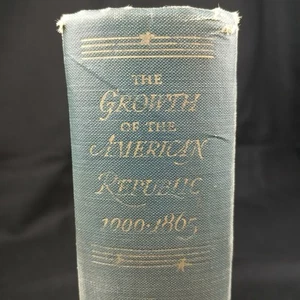 The Growth of the American Republic Vol 1 1950 4th Ed. 1st printing Hardcover - Foto 1 di 24