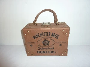 Supernatural Hot Topic Purse Handbag Winchester Bros Hunters Kit Trunk SOLD OUT! - Picture 1 of 9