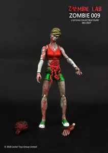 Figura de acción Zombie Lab escala 1/18 (4") Zombie 9 - Imagen 1 de 2