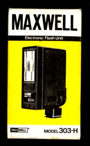 FLASH MAXWELL MODEL 303-H NUOVO COMPLETO, FUNZIONA ANCHE A CORRENTE DI RETE - Foto 1 di 1