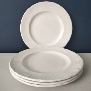 Johnson Brothers Richmond White Bread & Butter Side Plates x 4 England EXC - Picture 1 of 11