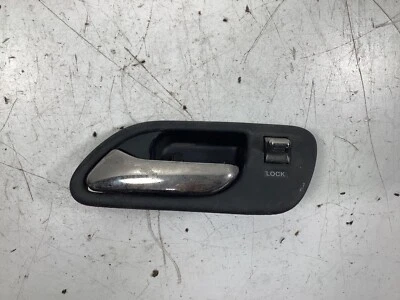 01-06 Manija de puerta interior Acura MDX negra delantera izquierda OEM Foto 1 de 2