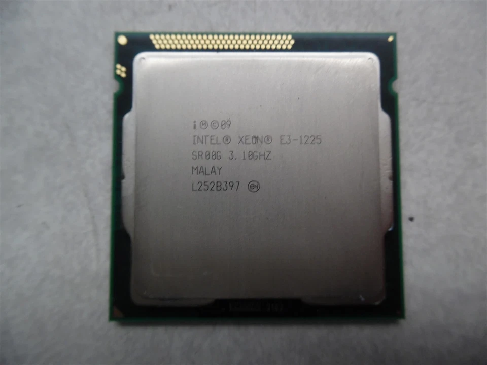 INTEL XEON E3-1225 Processor SR00G 3.10GHZ - Image 1 of 1