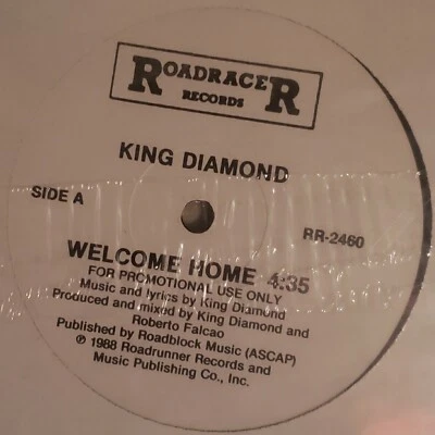 KING DIAMOND ~WELCOME HOME/PHONE CALL~Sealed in Shrink promo 12" Rare Top Copy!! Foto 1 de 4