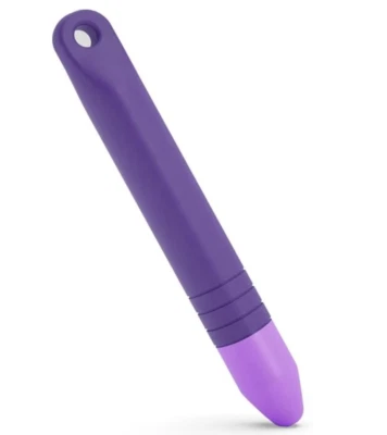 Amazon Kid, Toddler Friendly Tablet Stylus with Tether, 2 pack, Purple, No Roll - Image 1 of 4