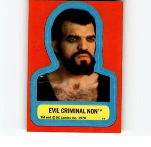 4-04-14 PWE.1978 dc comics superman movie sticker with imperfections evil non (A - Picture 1 of 2