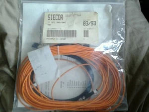 Siecor 1f src 905/905 40 feet fiber optic connector cable wire - Picture 1 of 1