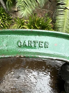 Vintage CARTER G Clamp 4” AUSTRALIA old tool Heritage Green - Picture 1 of 16