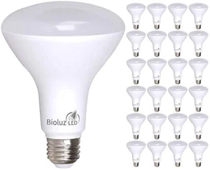 Bioluz LED 90 CRI BR30 LED Bulb 3000K Soft White 7.5W = 65 Watt Replacement 6... - Picture 1 of 6