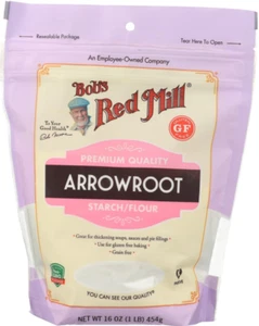 Bob'S Red Mill Arrowroot Starch/Flour 2 Pack (16 Oz Each) - Gluten Free Cooking - Picture 1 of 12