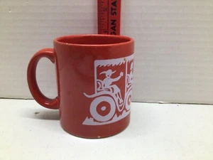 RARE Waechtersbach West Germany Red Horse Mug – Vintage Ceramic Coffee Tea Cup - Picture 1 of 5