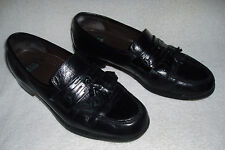 NUNN BUSH Dress Flex Leather Loafer Style Tassel Shoe~Black~9.5 M