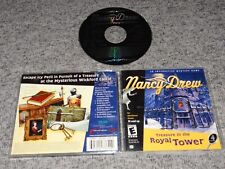 NANCY DREW Treasure in the Royal Tower 3D Interactive Mystery Windows/PC CD-ROM