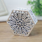 Gold Silver Mini Plastic Hollow Out Cake Candy Packaging Box Wedding Gift Box