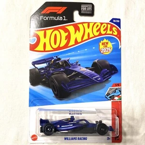 🔥FIRST RUN 2025 Hot Wheels Williams Racing F1 Formula 1 Race Car IndyCar 59/250 - Picture 1 of 2