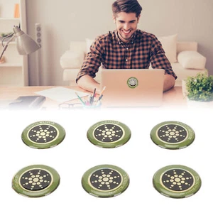 6 Stück EMF Strahlenschutz Handy Aufkleber Strahlung Abschirmung NEU.. - Zdjęcie 1 z 10