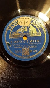 JAZZ 78 rpm RECORD VsA ORQUESTA PAUL WHITEMAN Film ROBERTA Empecemos! / El... - Imagen 1 de 2