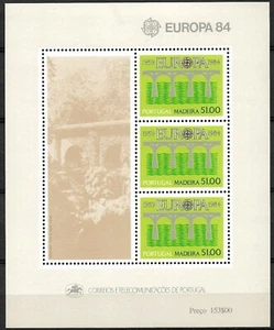 Madeira 1984 Yvert SS 5 Europe CEPT MNH VF - Picture 1 of 1