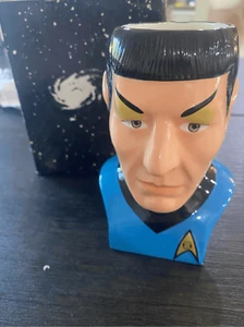 Vintage Star Trek Spock Mug Cup with box 1994 Applause 45847 Figure Ceramic Dist - Imagen 1 de 18